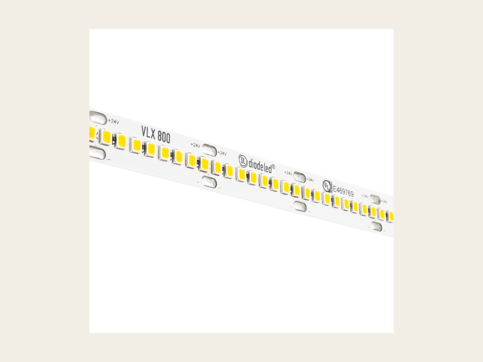 DiodeLED cove lighting in a kitchen